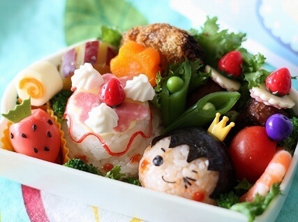 キャラ弁お誕生日おにぎり弁当,キャラ弁,おにぎり,弁当