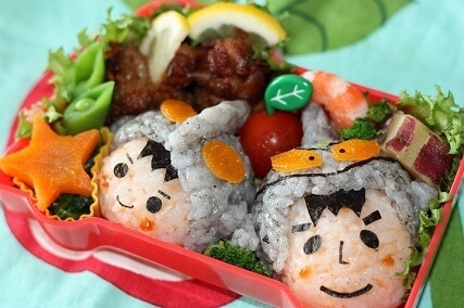 キャラ弁ウルトラマンおにぎり,キャラ弁,おにぎり,弁当