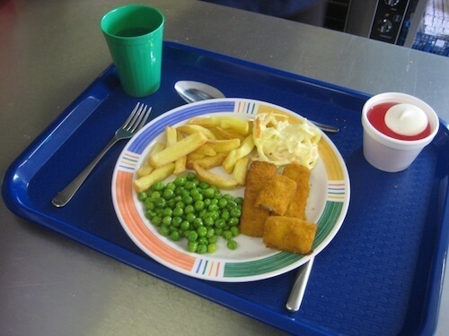 ランチ内容,イギリス,親子,留学