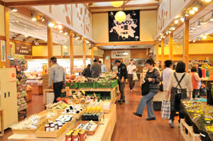 どんぐりの里いなぶ店内,愛知県,道の駅,名産品