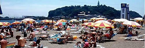 江ノ島東浜ビーチ,海水浴場,駅近,子連れ