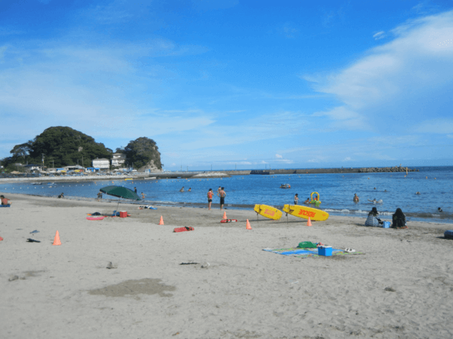 興津海水浴場,海水浴場,駅近,子連れ