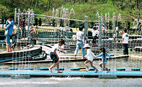 国営越後丘陵公園,新潟,水遊び,公園