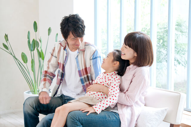 笑う家族,子ども,バイリンガル,英語