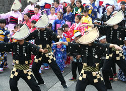 おわらの踊り,富山,八尾,おわら風の盆