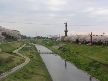 運河水辺公園の光景,工場見学,人気,