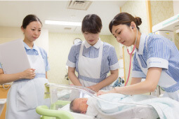山王バースセンターの様子,芸能人,出産,病院
