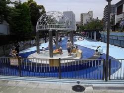 木場親水公園,公園,水遊び,東京