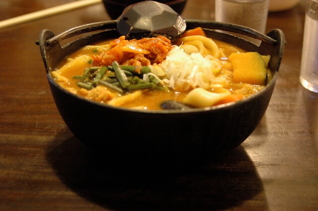 かぼちゃのほうとう,オートキャンプ牧場,チロル,