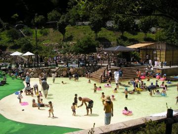 西山公園のジャブジャブ池(親水池),京都,おすすめ,スポット