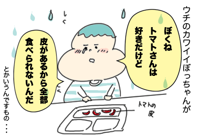 トマト4,育児マンガ,マンガ,過保護