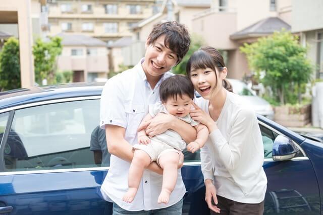 家族でドライブ,旅行,乳幼児,dポイント