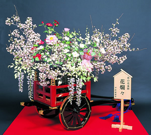 桔梗屋お菓子の美術館、工芸菓子,桔梗屋,工場見学,