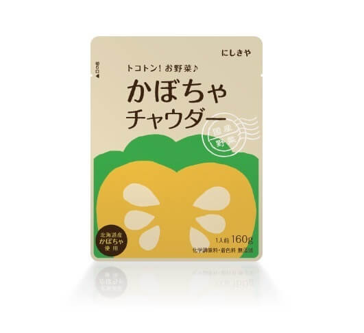 トコトンお野菜かぼちゃチャウダー,にしきや,レトルト,