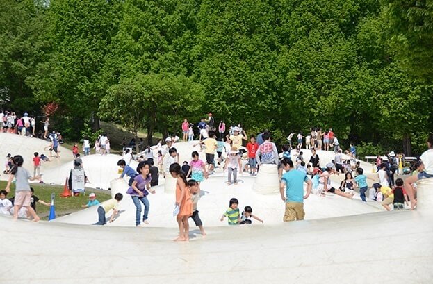 国営昭和記念公園のこどもの森,アスレチック,公園,
