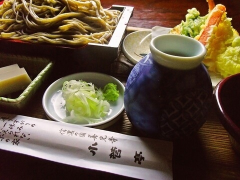 小菅亭 天ざるそば,善光寺周辺,ランチ,