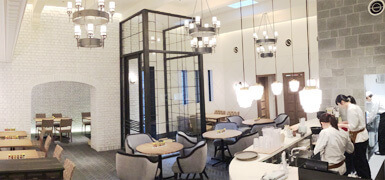 横町カフェ店内,善光寺周辺,ランチ,