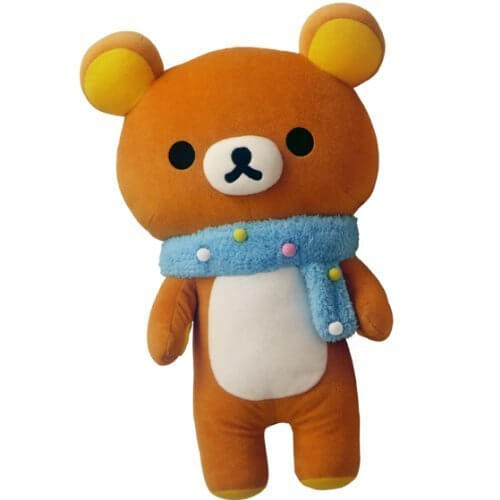 リラックマ ボンボンマフラーぬいぐるみXL 【リラックマ】,子ども,マフラー,