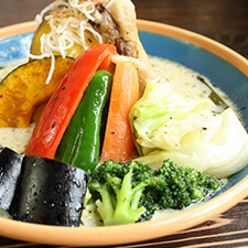 コロニアルキッチンのグリーンカレー,静岡駅,ランチ,