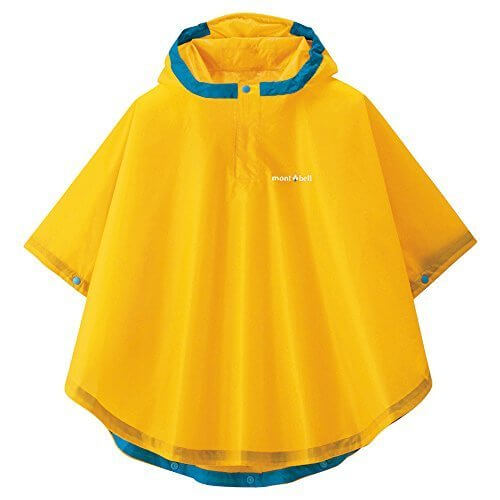 トレッキング レインポンチョ Kid's|モンベル,子供用,ポンチョ,