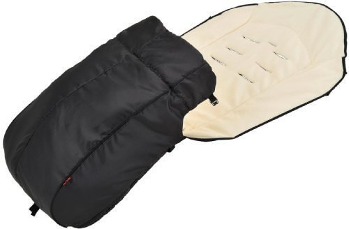 Aprica (アップリカ) 2WAYフットマフ ブラック 純正品 (シートライナーとしても使用可) 98893,ベビーカー,フットマフ,