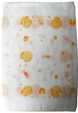 ピヨピヨ 入浴ガーゼ 2枚入,赤ちゃん,ガーゼ,