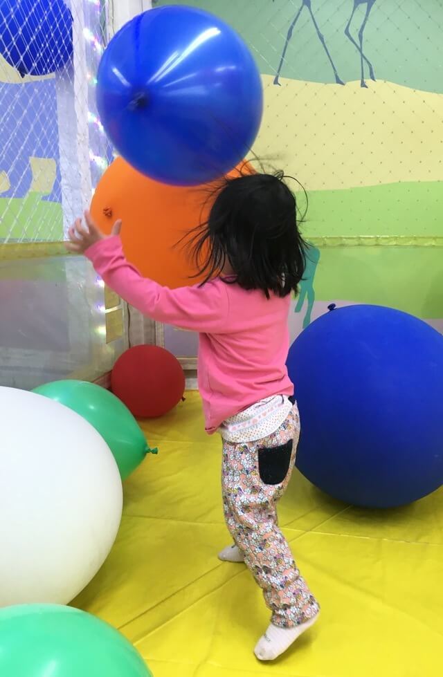 フワフワ風船,遊キッズ愛ランド,