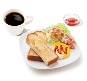 モーニングプレート,モスバーガー,ワイワイセット,