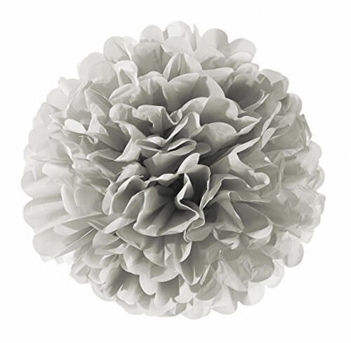 SUNBEAUTY 「6個セット」20cm25cm ペーパーフラワー組み合わせ ペーパーポンポンフラワー 手作り バースデー 誕生日 結婚式 飾り付け (HD-1),インテリア,ペーパー,ポンポン