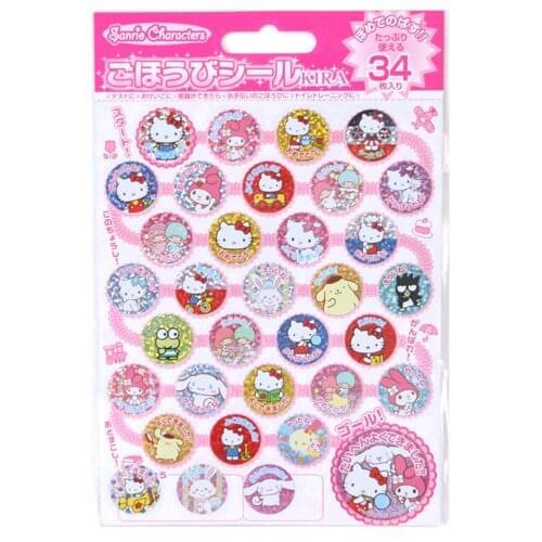 サンリオのシール集,トイレ,トレーニング,女の子