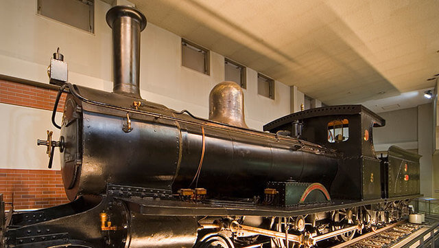 SL車両の展示,東武博物館,
