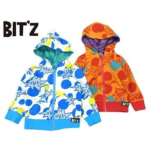 (ビッツ) BIT'Z リバーシブルパーカー 80 アイボリー,ベビー,パーカー,