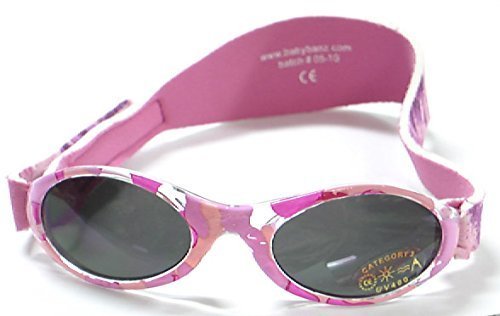 Banz(バンズ) オーストラリア発 UV100%カット アドベンチャーバンズ バンドタイプサングラス キッズ用 カモピンク,キッズ,サングラス,