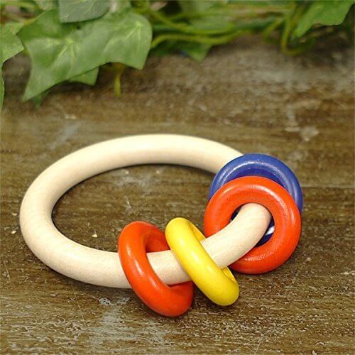 Naef(ネフ社) リングリィリング Ringli Ring,出産祝い,木のおもちゃ,