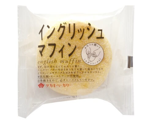 イングリッシュマフィン,タカキベーカリー,