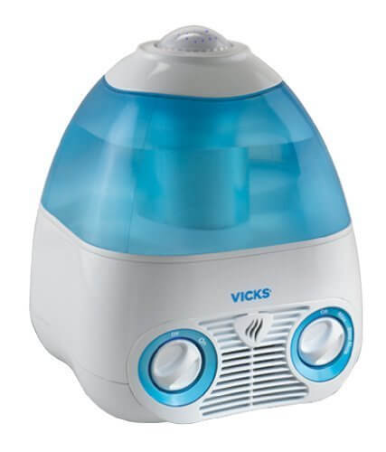 Kaz VICKS 気化式加湿器 【天井に七色の星が映る】 MODEL V3700,出産祝い,家電,