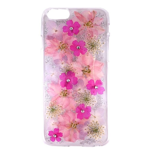 レジン 花埋め込み,手作り,スマホケース,