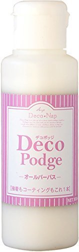 デコパージュ液 デコポッジ オールパーパス 100ml AG-4441,手作り,スマホケース,