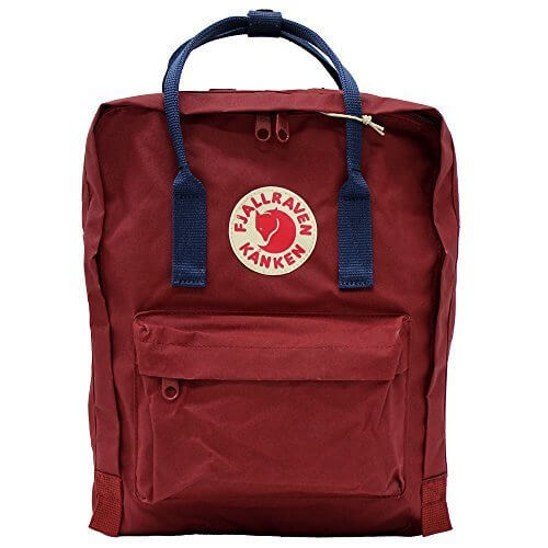 FJALLRAVEN/フェールラーベン カンケンバッグ FJ 23510 リュックサック/バックパック/デイバッグ/ハンドバッグ/カバン/鞄 レディース/メンズ 16L Ox Red-Royal Blue [並行輸入品],キッズ,アウトドア,リュック