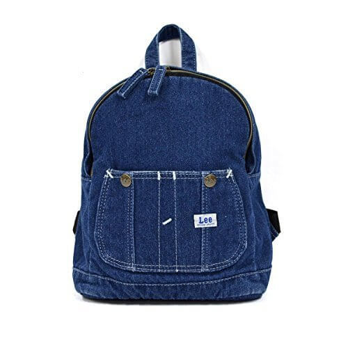 [リー] Lee キッズリュック 0427002 オーバーオール ポケット リュックサック デニム ヒッコリー カモ 子供 キッズ バックパック リュック キッズ 通園 通学 WASH,キッズ,アウトドア,リュック