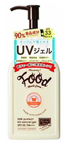 【マミー】 UVナチュラルジェル,子供用,日焼け止め,