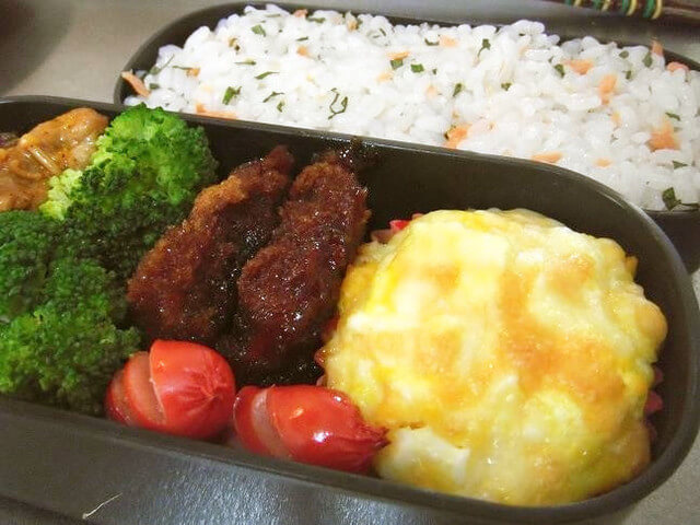 冷凍食品アレンジ!茹で卵グラタン♪,お弁当,冷凍食品,