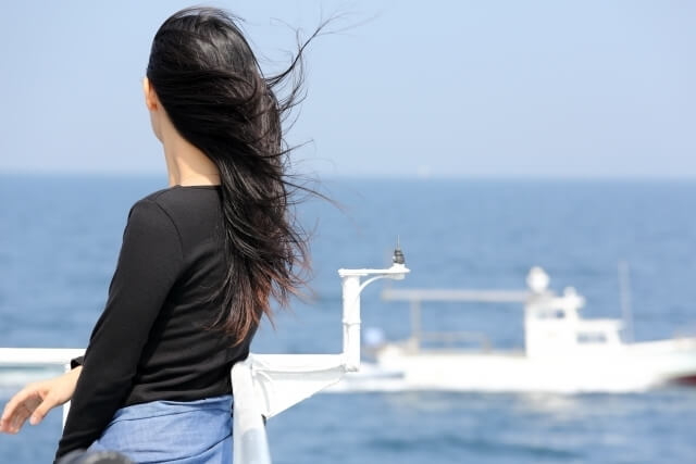 海を見ている人,おしゃピク,