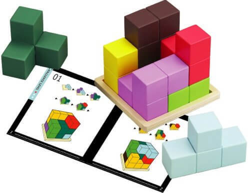 賢人パズル,知育,立体パズル,おもちゃ