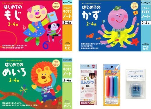 すくすくノートはじめて&こどもえんぴつセット Amazon.co.jp セット (リニューアル),知育玩具,言葉,発達