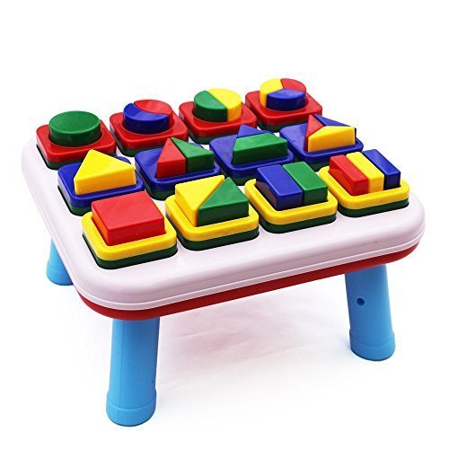 Happytime 1歳からの型はめパズル 幼児 知育 おもちゃ 形合わせ ブロック たんぐらむ 子ども キッズ 幾何認識(テーブルタイプ),知育玩具,1歳,