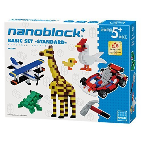 ナノブロックプラス ベーシックセットスタンダード PBS-009 【日本おもちゃ大賞2014 エデュケーショナル・トイ部門 大賞】,おもちゃ,男の子,5歳