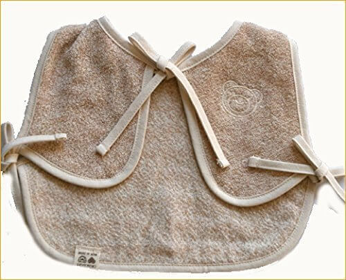 タオル製ベビー服 日本製のタオル製エプロン ベスト、オーガニックコットン使用 ベスト ポンチョ エプロン スタイ=これは便利ベビー服 リバーシブルスタイ 出産祝いやギフトにもどうぞ (オーガニックコットン),スタイ,おすすめ,