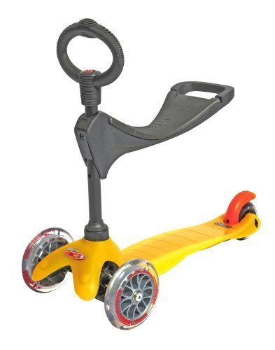 ミニ・マイクロ・キックスリー・スタンダード ( Mini Micro Kick 3 Standard) (2016)【キックボード】スイスの高品質(配送無料) (イエロー),外遊び,おもちゃ,