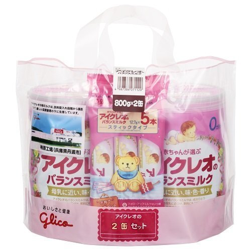 アイクレオのバランスミルク 800g×2缶セット(サンプル付き),粉ミルク,おすすめ,